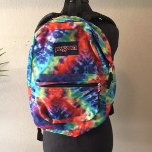 JANSPORT tie die back pac